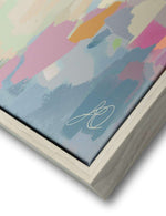 Custom On the Breeze Square Framed Canvas