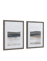 Set of Two Drift Away Custom Framed Art