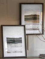 Set of Two Drift Away Custom Framed Art