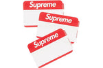 Supreme Name Badge Stickers (Pack of 100)