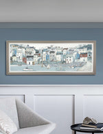 Custom Shoreline Rectangle Framed Art