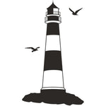 Lighthouse Beach Nautical Custom Wall Sticker - Mod7