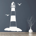 Lighthouse Beach Nautical Custom Wall Sticker - Mod7