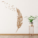 Plume Feather Birds Custom Wall Sticker